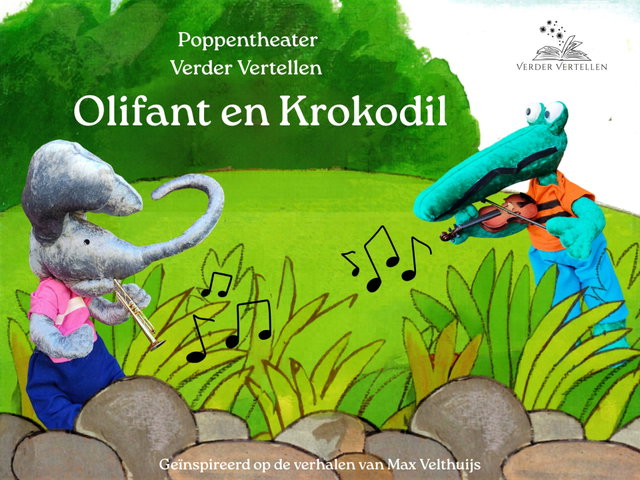 Familievoorstelling Olifant en krokodil (3+)