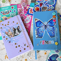 Schetsboek versieren met Lieve Merlijn en Femke Studio
