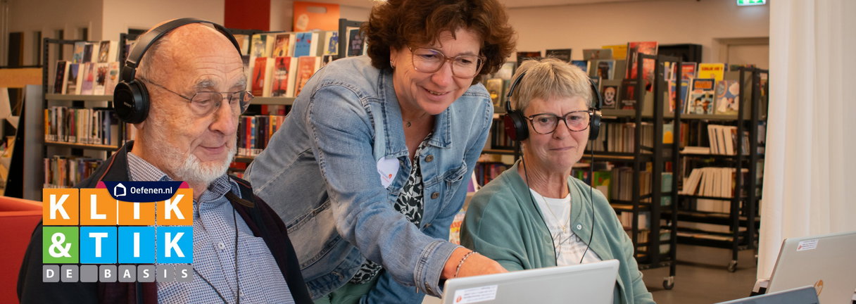 Klik & Tik | Leren omgaan met de computer, tablet en smartphone