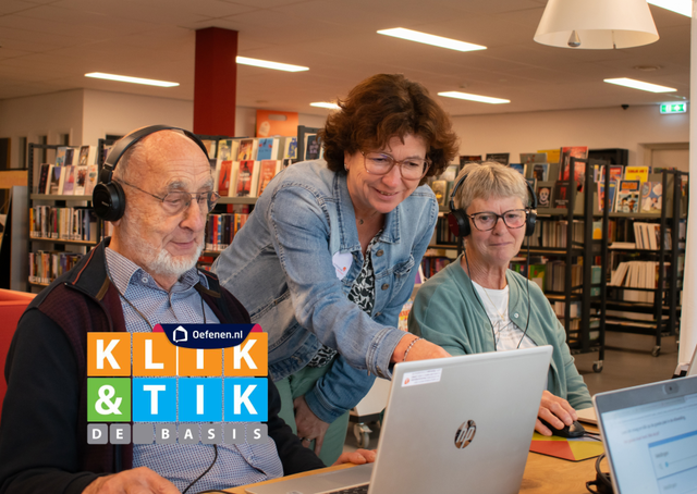 Klik & Tik | Leren omgaan met de computer, tablet en smartphone