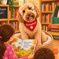 Kinderboekenweek '26 | Voorlezen aan voorleeshond Chewie 07-10-2026 15:00