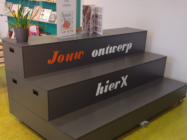 Pimp de trap van Bibliotheek Ammerzoden