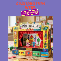 Kinderboekenweek 2026 'Spot aan!' Jouw minitheater