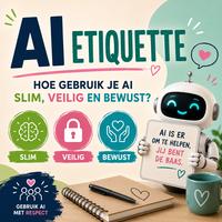 AI etiquette: hoe gebruik je AI slim, veilig en bewust? | workshop