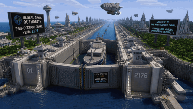 150 jaar IJmuiden - grote Minecraft challenge - bouw de Noordzeekanaal van de toekomst! 07-11-2026 10:00