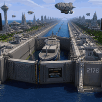 150 jaar IJmuiden - grote Minecraft challenge - bouw de Noordzeekanaal van de toekomst! 07-11-2026 10:00