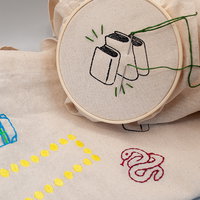 Borduurworkshop in Bibliotheek Noord - Spot aan!