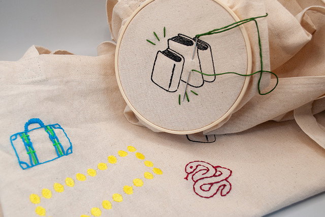 Borduurworkshop in Bibliotheek Noord - Spot aan!
