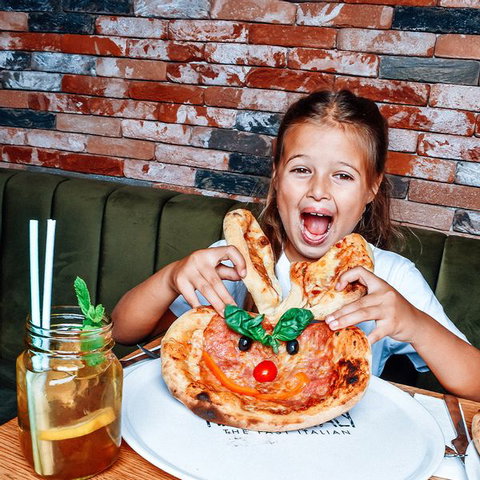 Pizza van eigen bodem