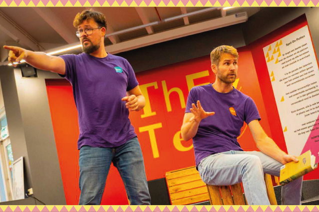 Kinderboekenweek | Theatervoorstelling Sjors & Ruud spelen een prentenboek (4+)
