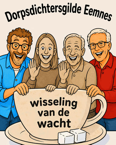 Een kopje poëzie special: Wisseling van de wacht