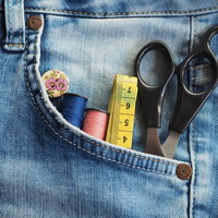 Jeans upcycle - Maak je eigen Eco Tote Bag (6-12 jr)