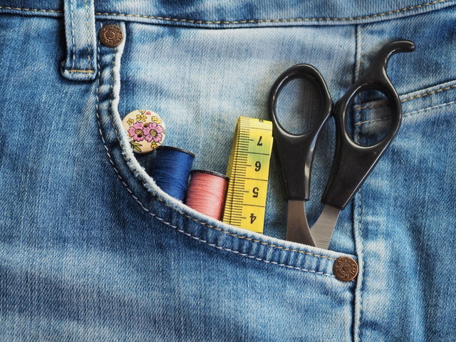 Jeans upcycle - Maak je eigen Eco Tote Bag (6-12 jr)
