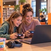 Gamen voor ouders – alleen onder begeleiding van je kind!