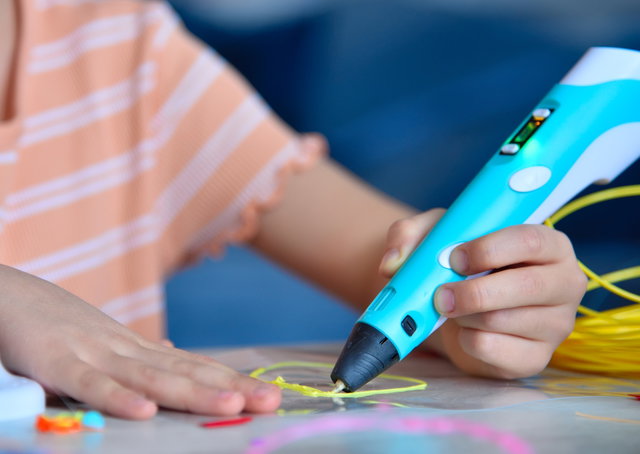 Experimenteer met de 3D-pen