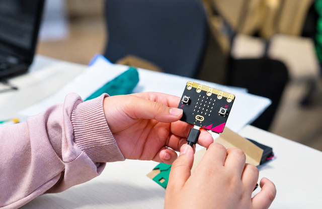 Ontdek programmeren met micro:bit