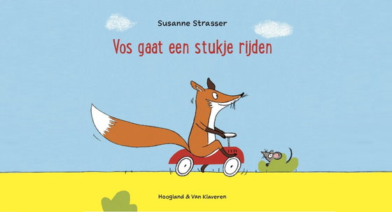 Vertelplaten - Vos gaat een stukje rijden