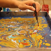 Opening tentoonstelling en workshop: Ebru Kunst
