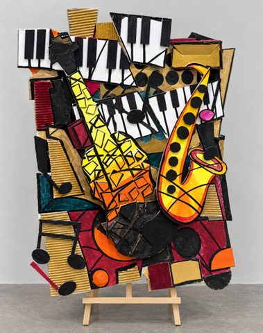 Workshop Music in Pieces- Listen, Cut, Paint & Collage