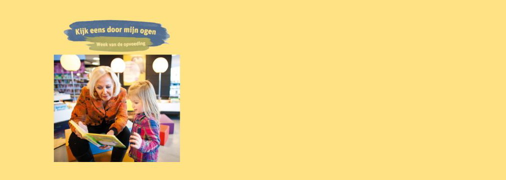 Week van de Opvoeding: Voorlezen voor baby's en peuters