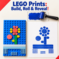 Workshop LEGO Prints - Build, Roll & Reveal!
