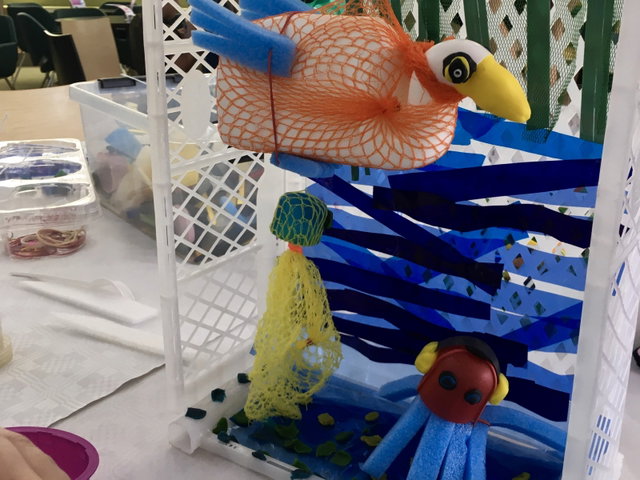 Workshop plastic soep: maak je eigen fantasiedier van plastic!