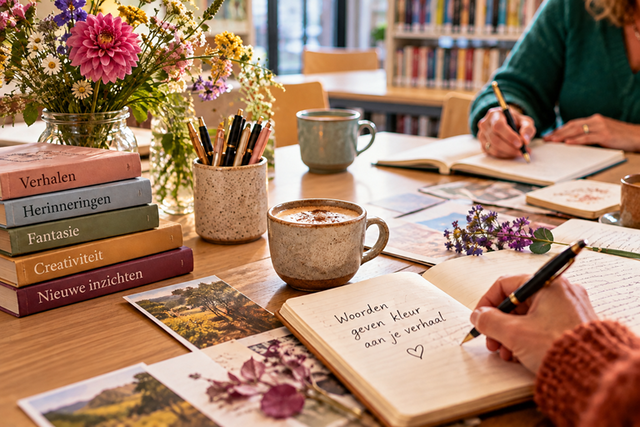 Schrijfcafé | Schrijven voor je plezier met Theone Joostensz