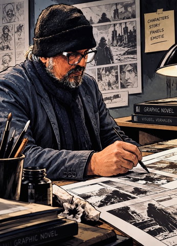 Cursus: Zelf een graphic novel maken