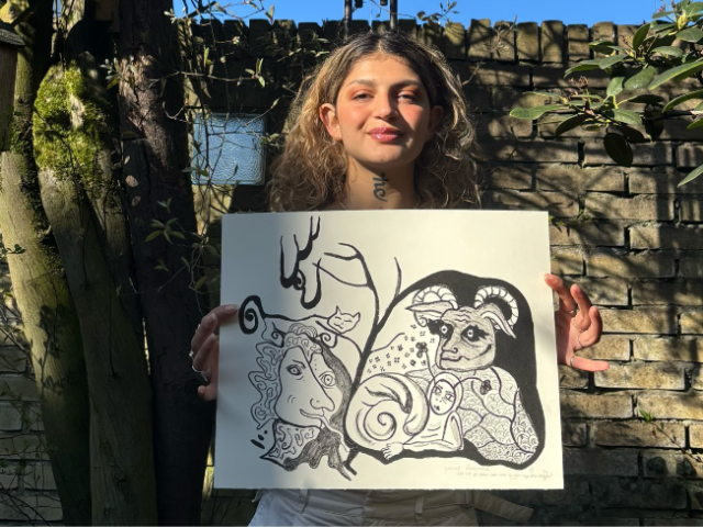 Waanzinnige linodruk: Magische Wintermaanden (8+)
