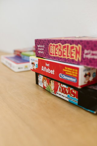 Ontbijtcafé met Kinderspullen