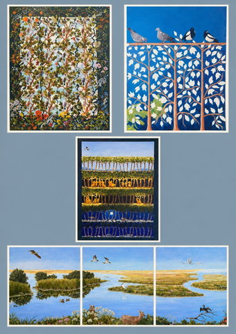 Expositie schilderijen Henriëtte Terleth