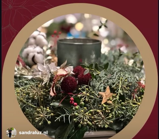 Workshop Kerstkrans maken