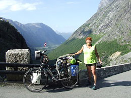 Fietsavontuur: Nellie Lenssen in Noorwegen en Denemarken