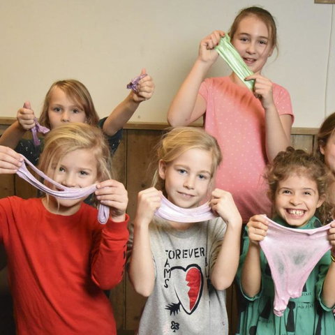 Workshop zelf slijm maken Nijkerk