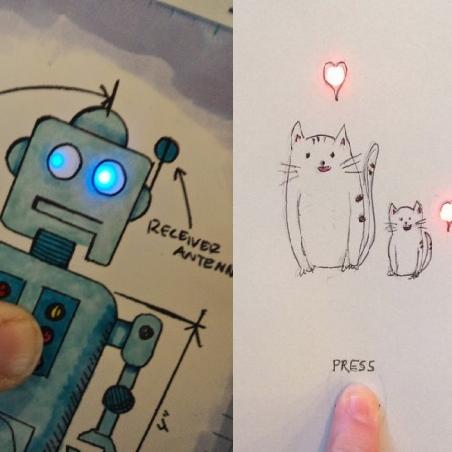 Techniekworkshop: maak je eigen ledkaart met stroomcircuit