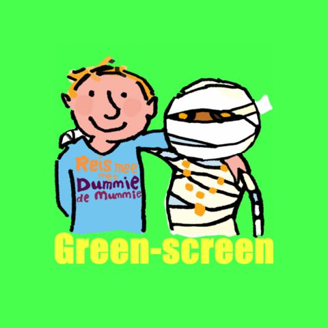 Kinderboekenweek: Green screen Dummie de Mummie