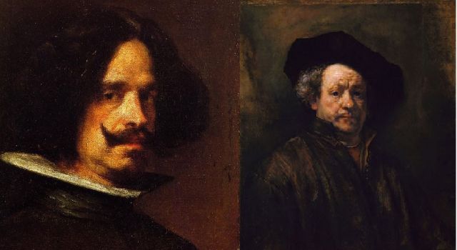 Rembrandt-Velázquez, Nederlandse en Spaanse meesters