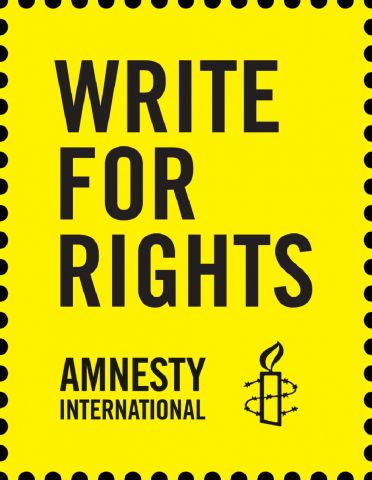 Amnesty schrijfmarathon: Write for rights 07-12-2019 11:00