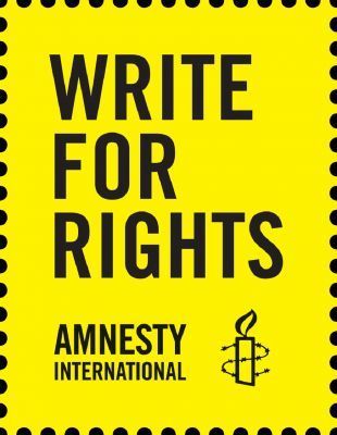 Write for Rights - Amnesty schrijfactie