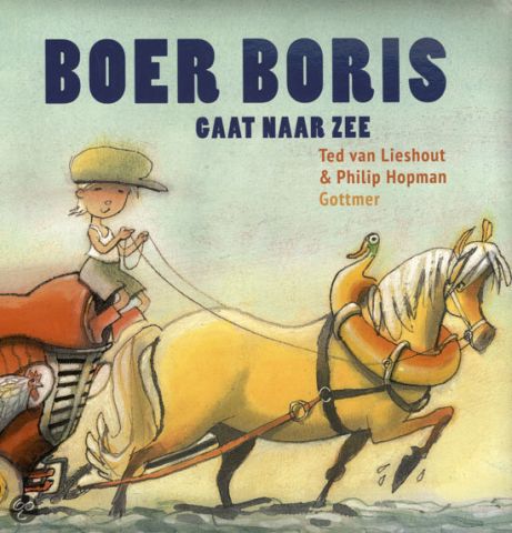 Vertelplaten (thema eropuit/vakantie): Boer Boris gaat naar zee