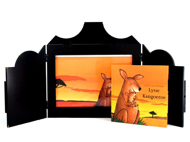 Vertelkastje met platen - Kleine kangoeroe