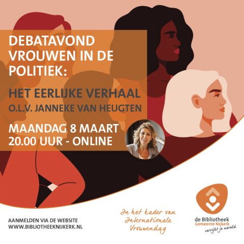 Online Debatavond: Vrouwen in de politiek: het eerlijke verhaal