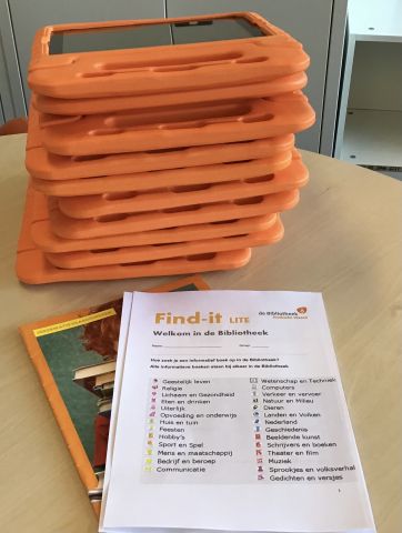 Find-it Lite: informatievaardigheden, leren zoeken in de bibliotheek