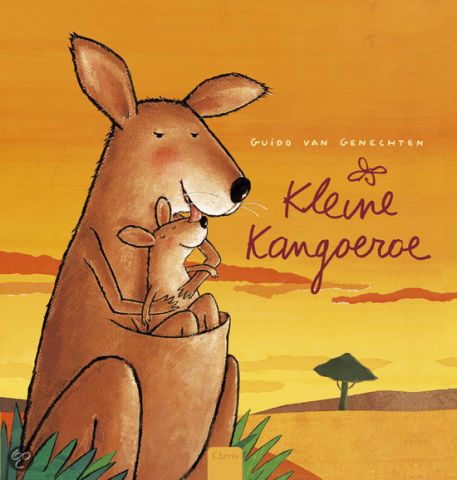 Kleine kangoeroe - door Guido van Genechten