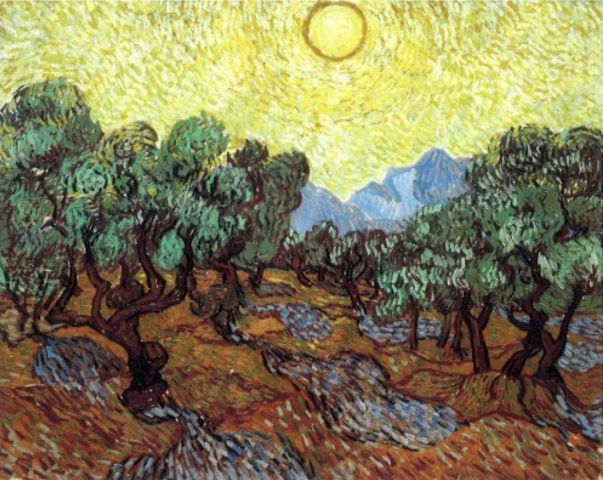 Kunstlezing: Van Gogh en de olijfgaarden