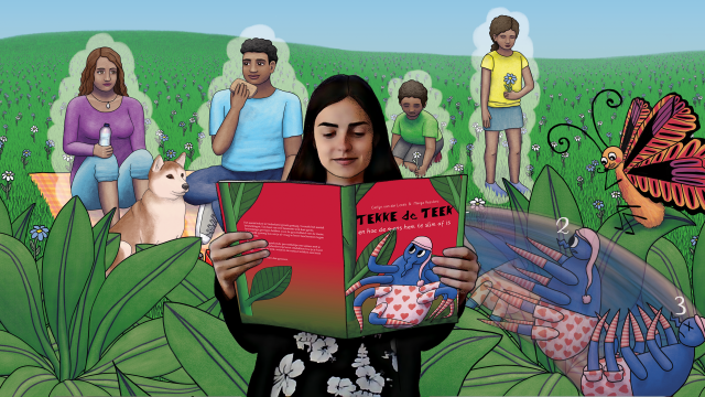 Workshop tekenen en voorlezen uit Tekke de Teek