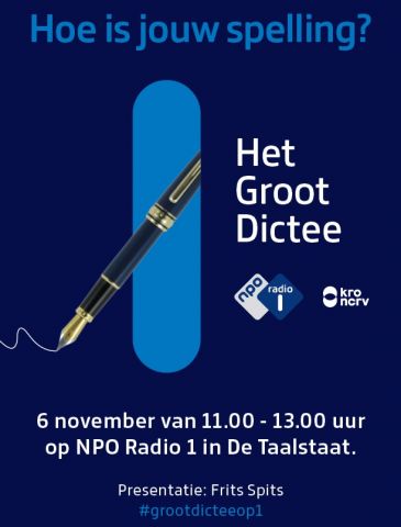 Doe mee met Het Groot Dictee der Nederlandse taal
