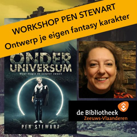 Workshops Pen Stewart - Ontwerp je eigen fantasy wereld