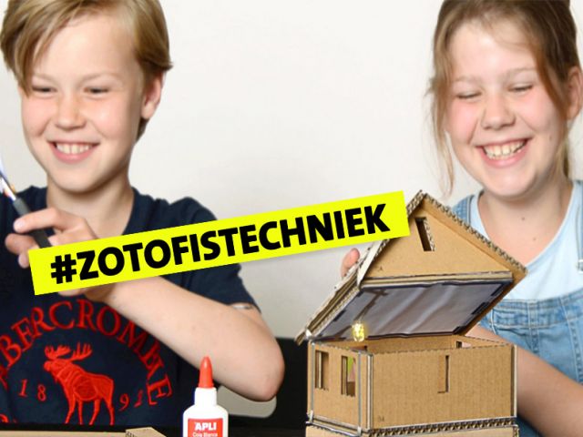 Bouw je eigen techniek huisje