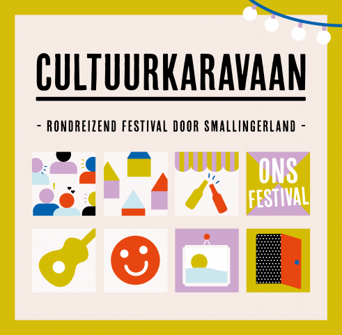 CultuurKaravaan - rondreizend festival door Smallingerland
